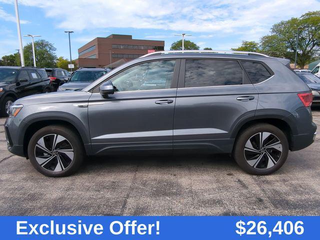 used 2024 Volkswagen Taos car, priced at $26,406