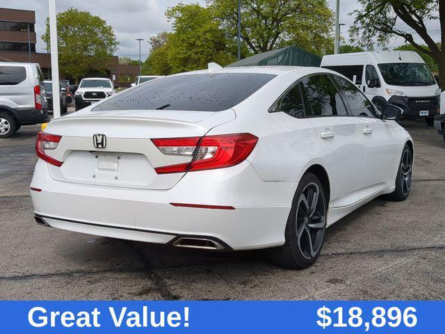 used 2020 Honda Accord car, priced at $18,896