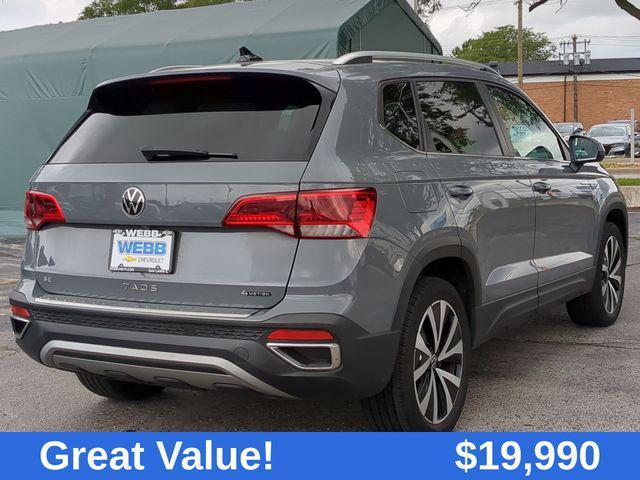 used 2022 Volkswagen Taos car, priced at $19,990