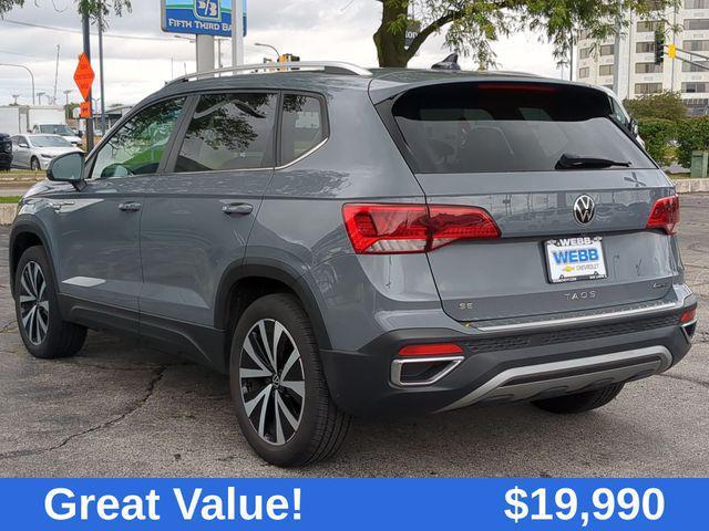 used 2022 Volkswagen Taos car, priced at $19,990