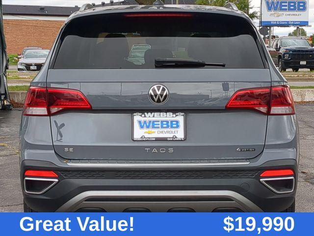 used 2022 Volkswagen Taos car, priced at $19,990