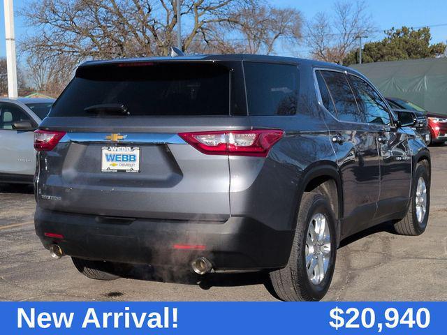 used 2020 Chevrolet Traverse car, priced at $20,940