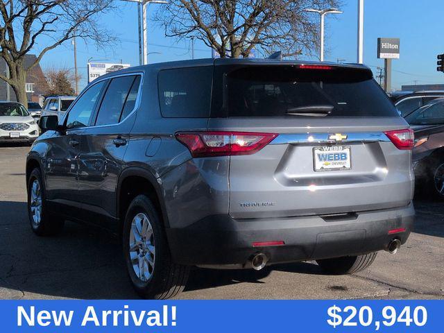 used 2020 Chevrolet Traverse car, priced at $20,940