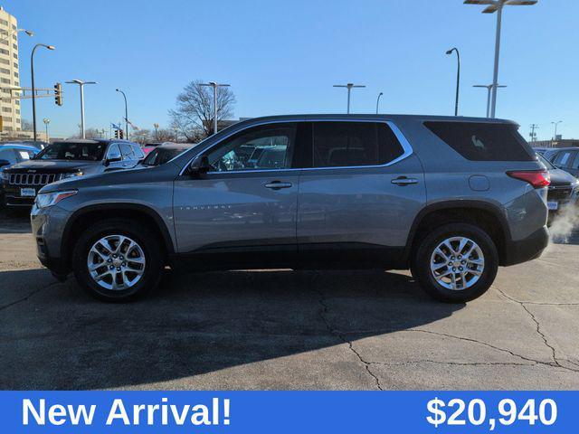 used 2020 Chevrolet Traverse car, priced at $20,940