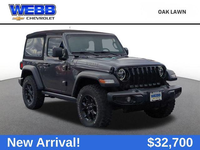 used 2022 Jeep Wrangler car, priced at $32,700