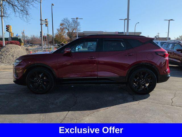 used 2021 Chevrolet Blazer car, priced at $23,588