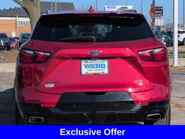 used 2021 Chevrolet Blazer car, priced at $23,588