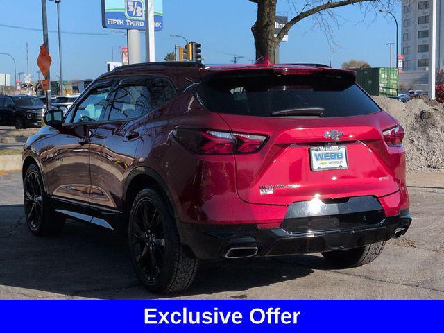 used 2021 Chevrolet Blazer car, priced at $23,588