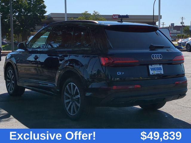 used 2023 Audi Q7 car, priced at $49,839