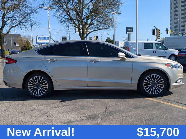 used 2017 Ford Fusion car, priced at $15,700