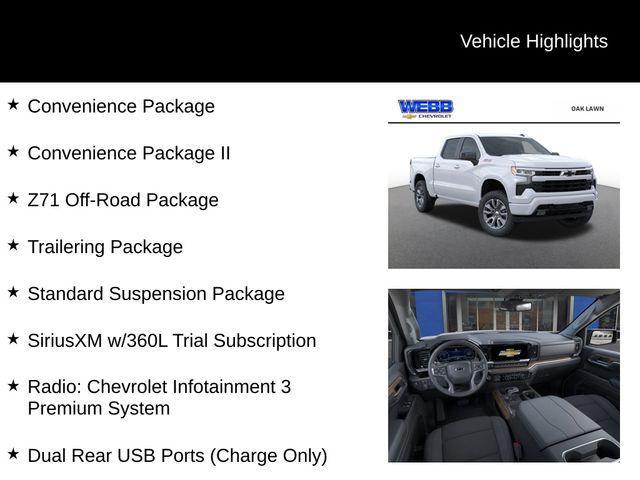 new 2025 Chevrolet Silverado 1500 car, priced at $57,105