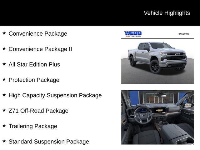 new 2025 Chevrolet Silverado 1500 car, priced at $58,340