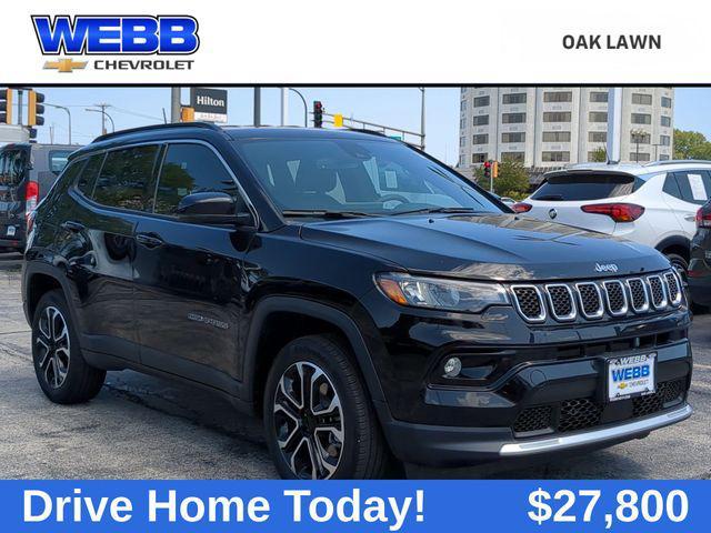 used 2023 Jeep Compass car, priced at $27,800