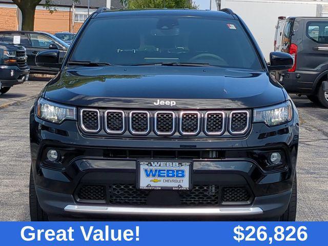 used 2023 Jeep Compass car, priced at $26,826