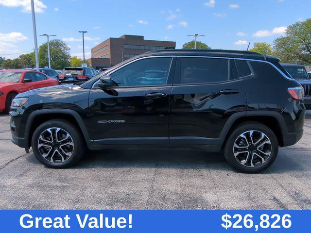 used 2023 Jeep Compass car, priced at $26,826