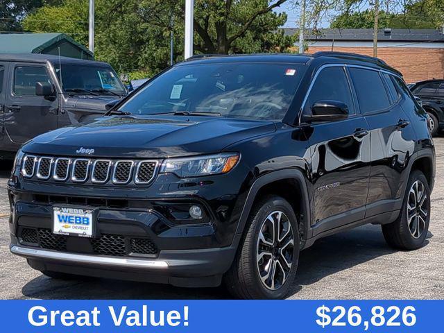 used 2023 Jeep Compass car, priced at $26,826