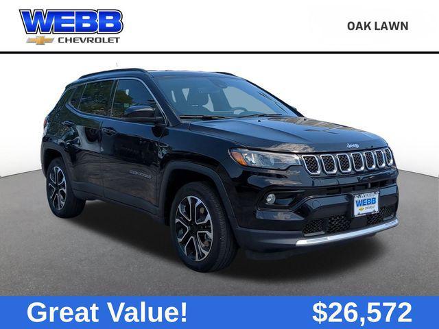 used 2023 Jeep Compass car, priced at $26,572