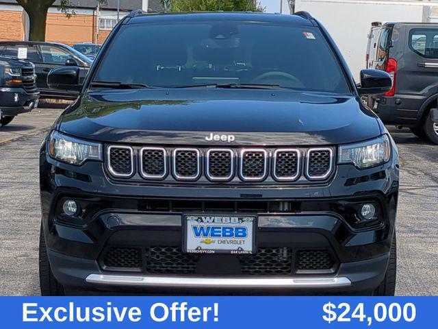 used 2023 Jeep Compass car, priced at $24,000