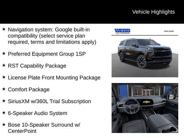 new 2025 Chevrolet Suburban car, priced at $79,151