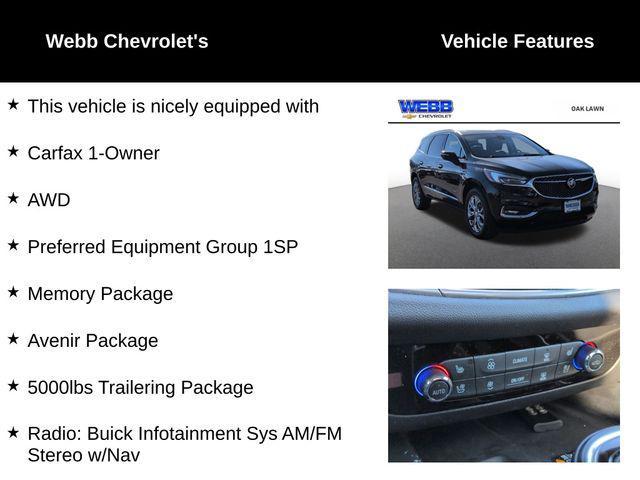 used 2021 Buick Enclave car, priced at $23,569