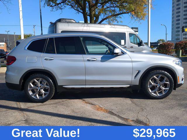 used 2021 BMW X3 car, priced at $29,965