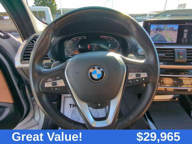 used 2021 BMW X3 car, priced at $29,965