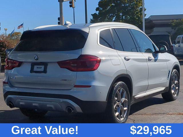 used 2021 BMW X3 car, priced at $29,965