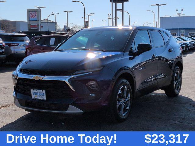 used 2023 Chevrolet Blazer car, priced at $22,798