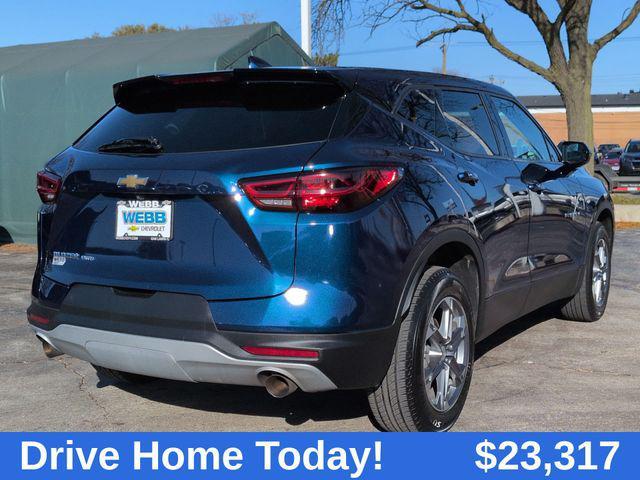 used 2023 Chevrolet Blazer car, priced at $22,798