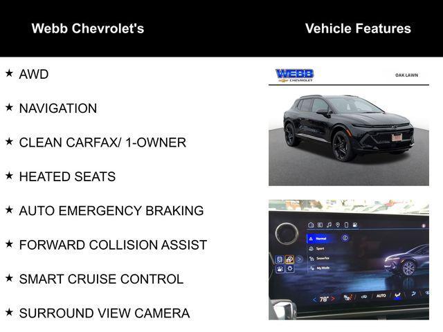 used 2024 Chevrolet Equinox EV car, priced at $42,990