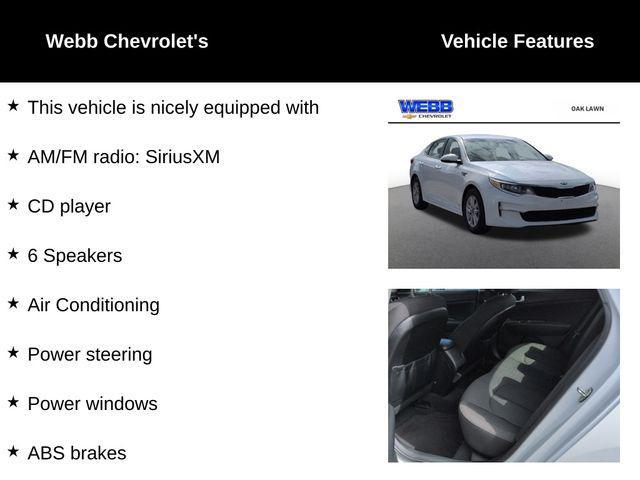 used 2017 Kia Optima car, priced at $9,750