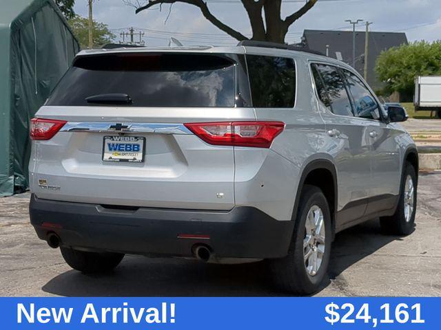 used 2021 Chevrolet Traverse car, priced at $24,161