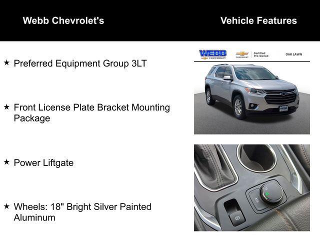 used 2021 Chevrolet Traverse car, priced at $24,161