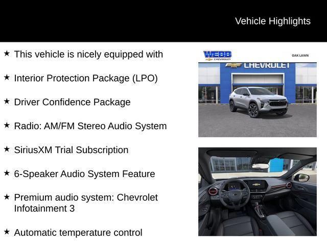 new 2026 Chevrolet Trax car, priced at $27,497