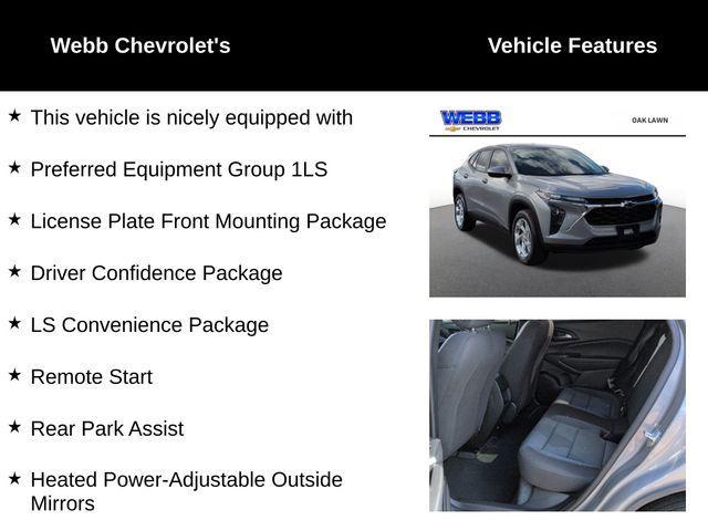 used 2025 Chevrolet Trax car, priced at $20,756