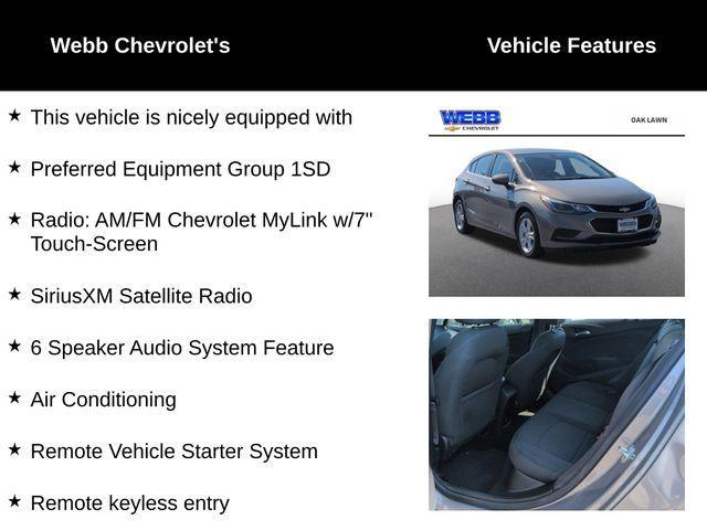 used 2017 Chevrolet Cruze car, priced at $9,807