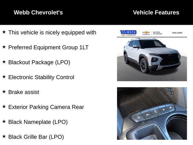 used 2022 Chevrolet TrailBlazer car, priced at $19,000