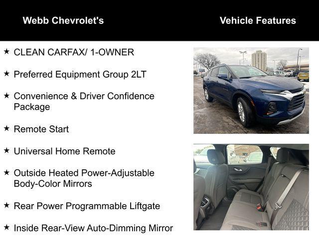 used 2022 Chevrolet Blazer car, priced at $25,415