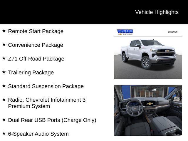 new 2025 Chevrolet Silverado 1500 car, priced at $56,045