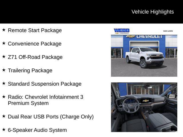new 2025 Chevrolet Silverado 1500 car, priced at $52,091
