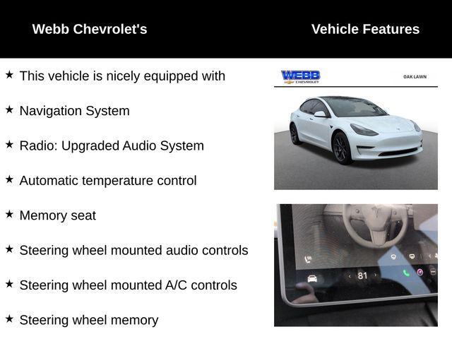 used 2021 Tesla Model 3 car, priced at $19,707