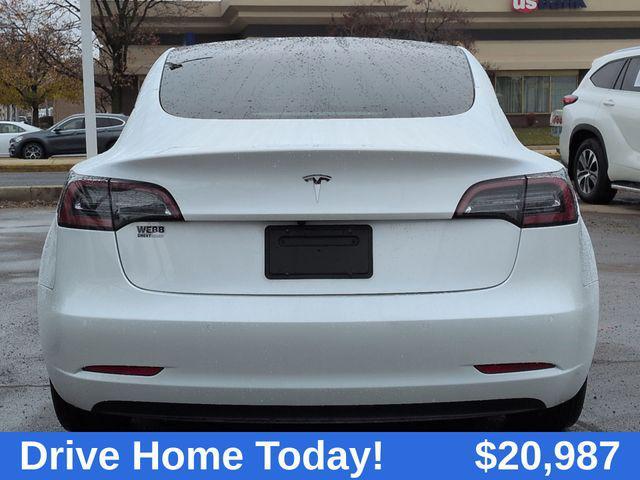 used 2021 Tesla Model 3 car, priced at $19,707