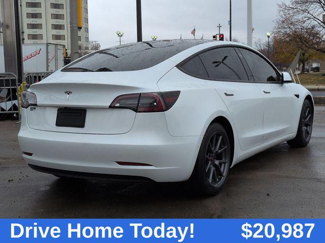 used 2021 Tesla Model 3 car, priced at $19,707