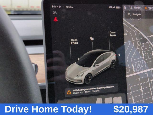 used 2021 Tesla Model 3 car, priced at $19,707