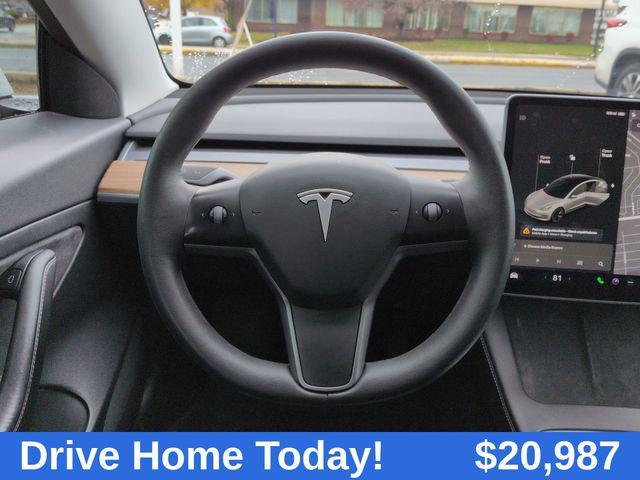 used 2021 Tesla Model 3 car, priced at $19,707