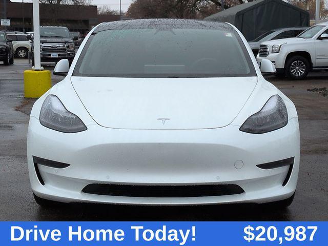 used 2021 Tesla Model 3 car, priced at $19,707