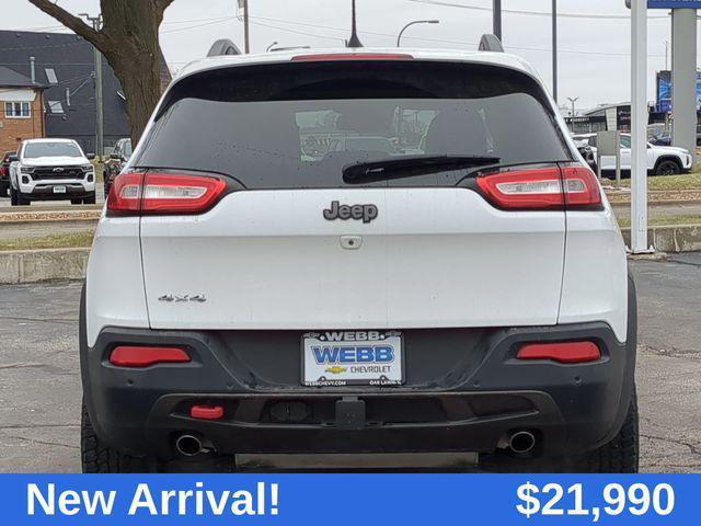 used 2018 Jeep Cherokee car, priced at $21,990