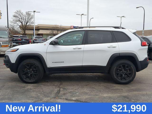 used 2018 Jeep Cherokee car, priced at $21,990