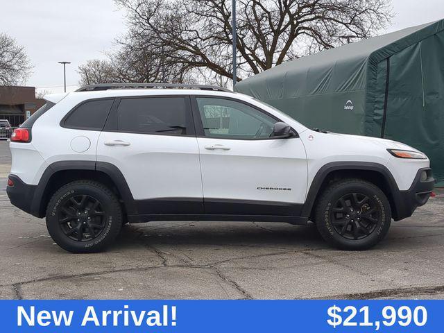 used 2018 Jeep Cherokee car, priced at $21,990