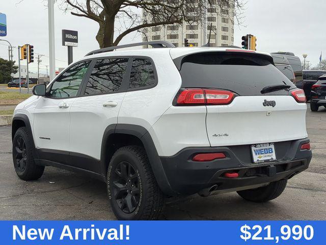 used 2018 Jeep Cherokee car, priced at $21,990